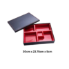 Bento Box Japanese Style Portable Lunch Containers (Size: 30x23.75x5cm) - Image 2