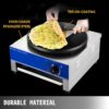 3000W 40cm Electric Heavy Duty Wide Crepe, Dosa, Roti, Chapati, Tortilla, Paratha Maker Machine - Image 4