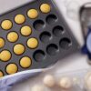 24 Cavity Teflon Coated Muffin Mould Nonstick 24 Slot Cup Cake Muffin Mould (Tray Size: 38x26x2cm, Mould Size: 4.5cm Wide) - Image 3
