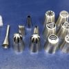 13pcs SS Mix Nozzle Set Professional - Food Grade Hygienic (Quantity: 13pcs - 6 Russian, 3 Regular, 2 Balloon, 1 Cylindrical Long And 1 Cleaning Brush - All Nozzles Of Unique Patterns) - Image 4