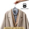 Transparent Poly Carbonate Material Based Durable Sturdy PC Cloth Hangers with 360° Swivel Hook (Pack of 1Pc) - Image 3