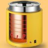 400W Electric 10L Commercial Plain Patterned Soup Pot. (Colour: Yellow) - Image 3