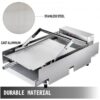 2400W Electric 212 Commercial Heavy Duty Stainless Steel Big Burger Bun Toaster Hamburger Chicken Rolls Toaster - Image 4