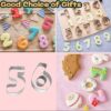 0-9 Numbers SS Biscuit Cookie Cutter Mould - Food Grade Hygienic (Quantity: 10pc/pack) - Image 4