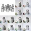 13pcs SS Russian Nozzle Set Professional - Food Grade Hygienic (Quantity: 13 pcs - 12 Russian Nozzles And 1 Reusable Silicon Piping Bag - All Nozzles Of Unique Patterns) - Image 4