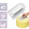 ABS Fibre Based Cake Smoother - Food Grade Hygienic (Size: 14.5x8cm) - Image 4