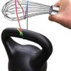 10 Inches Whisk SS Wire Based Hangable Commercial SS Whisk, Manual Hand Mixer, Froth Whisker (Size: 10 Inches, Handle Size: 5 Inches App.) - Image 4