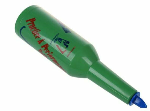 Flair Decorative Bottle Performance Practice Bottle for Bartending Training Purposes with Bottle Stopper (Color: Green) - Image 4