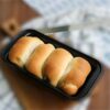 3pc Teflon Coated Bread/Cake Mould in Rectangle Shaped used in Ovens with Curved Edges (Quantity: 3pcs, Pan Sizes: 10x5 Inches, 12x5 Inches and 14x5 Inches with Depth 2.5 Inches App.) - Image 4