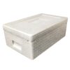  59x37.5x24cm Commercial Foam Insulation Based Rectangle Containers with SS GN Pans for Hot and Cold Storage. (Model: 2 Compartments x 1/2 GN Pan, Depth: 150mm) - Image 4