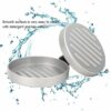 12cm Wide Manual Burger Patty Press Maker with Wooden Handle - Image 5