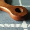 Wooden Food Serving Tray Board Platter with 3 compartments, Handle and Hanging Hole (Size: Small) - Image 4