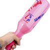 Flair Decorative Bottle Performance Practice Bottle for Bartending Training Purposes with Bottle Stopper (Color: Pink) - Image 4