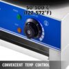 3000W 40cm Electric Heavy Duty Wide Crepe, Dosa, Roti, Chapati, Tortilla, Paratha Maker Machine - Image 6