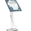 Electric A2 Sized Black LED Standing Display Board Stand (Display Area: 60x40cm) - Image 5