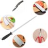 15 Inches Kitchen Chef Knife Sharpening Honing Edge Tuning Rod for Ideal Use in Homes and Commercial Kitchen Setups (Sharpening Area: 10 Inches, Handle Length: 5 Inches Approx) - Image 5