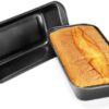 10x5 Inches Teflon Bread/Cake Mould in Rectangle Shaped used in Ovens with Curved Edges (Small Size: 10x5 Inches with Depth: 2.5 Inches App.) - Image 5