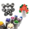 9pcs SS Russian Unique Nozzle Set Professional - Food Grade Hygienic (Quantity: 9pcs/pack - All Nozzles of Unique Patterns) - Image 5