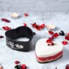 Heart Shaped Teflon Coated Cake Mould Trays Oven Compatible with Spring Form and Detachable Base - Food Grade Hygienic (Quantity: 3Pcs - 8/9/10 Inches with Depth 2.75 Inches App.) - Image 6