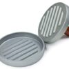 12cm Wide Manual Burger Patty Press Maker with Wooden Handle - Image 6