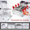 2500W Electric 8L Full SS 304 Grade Single Tank Commercial Fryer with Heavy Duty Quality Coil Element - Image 5