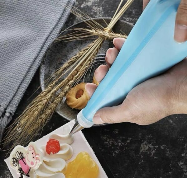 9pcs Unique SS Nozzles for Cake Making, Pastry, Muffins, Cup Cakes, Cream Rolls, Baking, Decoration and Icing (Quantity: 9 Different and Unique Nozzle Shapes) - Image 5