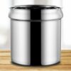 400W Electric 10L Commercial Plain Patterned Soup Pot. (Colour: White) - Image 5