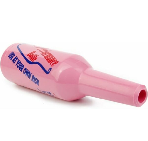 Flair Decorative Bottle Performance Practice Bottle for Bartending Training Purposes with Bottle Stopper (Color: Pink) - Image 5