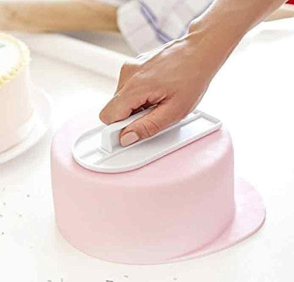 ABS Fibre Based Cake Smoother - Food Grade Hygienic (Size: 14.5x8cm) - Image 5