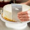 Plastic Cake Stand 360 Degree Rotating for Decorating, Icing Turntable (Size: 12 Inches Wide and 2.4 Inches Height, Weight: 0.315kg, Colour: White) - Image 6