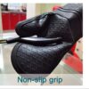 36.5cm Long Red Silicon Baking Oven Gloves with Cotton Lining and Heat Resistance (Quantity: 2pc) - Image 6