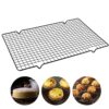 Rectangle Teflon Coated Cooling Rack Baking Tool BBQ Net Grill (Size: 41x25.5x2cm) - Image 6
