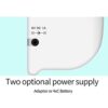 1000ml Heavy Duty Touchless Automatic Sensor Based Foam Gel Liquid Compatible Wall Mountable Hand Sanitizer Soap Dispenser with Dual Wired & Battery Options (4 AA Battery & Charging Adapter Included in Pack) - Image 6