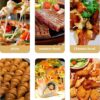 340W Electric SS Single Headed Food Lamp Warmer With Top And Bottom Heating (Colour: Gold) - Image 6