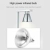 865W Electric SS Triple Headed Food Lamp Warmer With Top And Bottom Heating (Colour: Gold) - Image 6