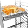 SS 15 Layer Baking Tray Trolley with Lockable Wheels (Total Slots: 15, Max Tray Size Per Slot: 60x40cm, Trays Not Included) - Image 6
