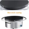 3000W Electric 43cm Wide Rotating Flat Bread Crepe Dosa Roti Chapati Khakra Tortilla Paratha Maker Machine (Diameter: 43cm) - Image 7