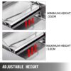 2400W Electric 211 Commercial Heavy Duty Stainless Steel Small Burger Bun Toaster Hamburger Chicken Rolls Toaster - Image 6