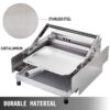 2400W Electric 211 Commercial Heavy Duty Stainless Steel Small Burger Bun Toaster Hamburger Chicken Rolls Toaster - Image 7