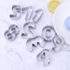 0-9 Numbers SS Biscuit Cookie Cutter Mould - Food Grade Hygienic (Quantity: 10pc/pack) - Image 7