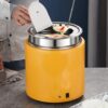 400W Electric 10L Commercial Plain Patterned Soup Pot. (Colour: Yellow) - Image 8