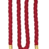Set of 2 Pole Black Queue Manager Barrier Steel Barricade with Retractable 5 Feet Long Belt & Heavy Duty Stanchions Base for Commercial Places. (Belt Type: Red Twisted) - Image 9