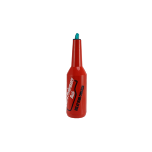 Flair Decorative Bottle Performance Practice Bottle for Bartending Training Purposes with Bottle Stopper (Color: Red)