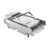 2400W Electric 212 Commercial Heavy Duty Stainless Steel Big Burger Bun Toaster Hamburger Chicken Rolls Toaster