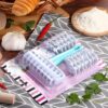 Fondan Ribbon Cutter Wheel with 4 Different Roller Patterns with 9pcs per Pattern Lattice Cutter, Noodle Dough Cutter, Pastry Tool Cutter (Size: 23x19x5cm) - Image 6
